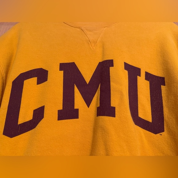 CMU Chippewas Crewneck Size Small - Picture 2 of 5